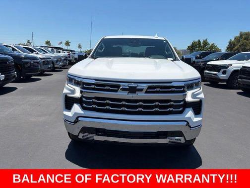 Summit White 2026 Chevrolet Silverado 1500 LTZ