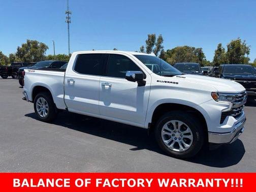 Summit White 2026 Chevrolet Silverado 1500 LTZ