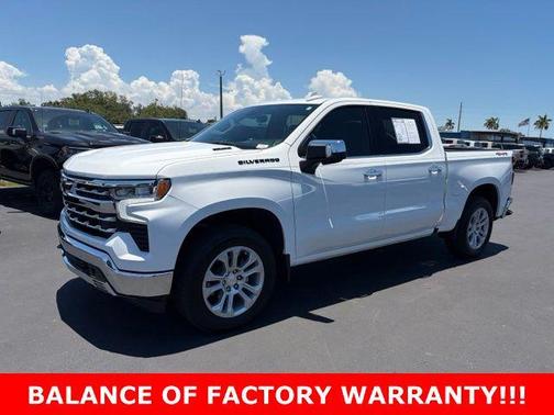 Summit White 2026 Chevrolet Silverado 1500 LTZ