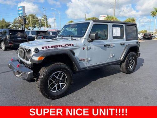 Silver Zynith Clearcoat 2024 Jeep Wrangler Rubicon
