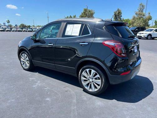Ebony Twilight Metallic 2018 Buick Encore Preferred