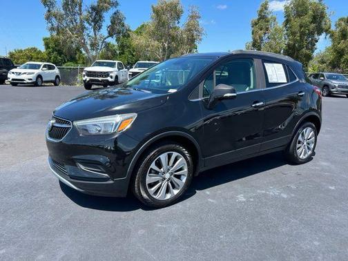 Ebony Twilight Metallic 2018 Buick Encore Preferred