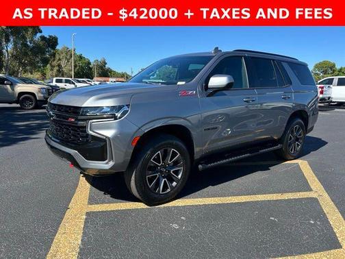 Satin Steel Metallic 2022 Chevrolet Tahoe 4WD Z71