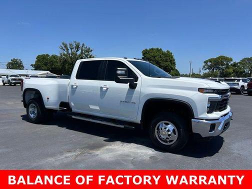 Summit White 2024 Chevrolet Silverado 3500 LT