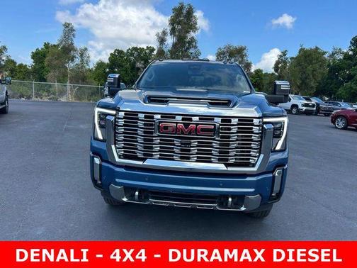 Downpour Metallic 2024 GMC Sierra 3500 Denali