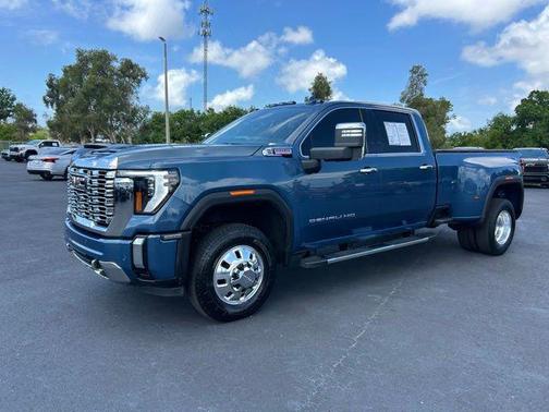 Downpour Metallic 2024 GMC Sierra 3500 Denali