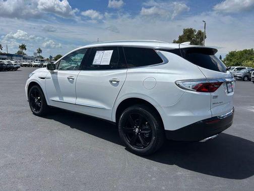 White Frost Tricoat 2023 Buick Enclave Essence FWD