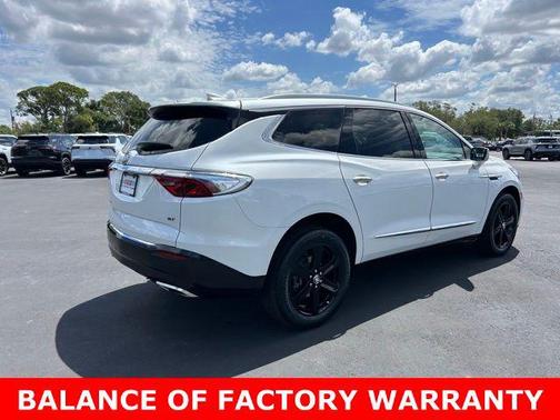 White Frost Tricoat 2023 Buick Enclave Essence FWD