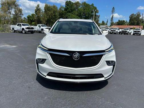 White Frost Tricoat 2023 Buick Enclave Essence FWD