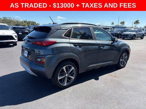 Thunder Gray 2018 Hyundai KONA Limited