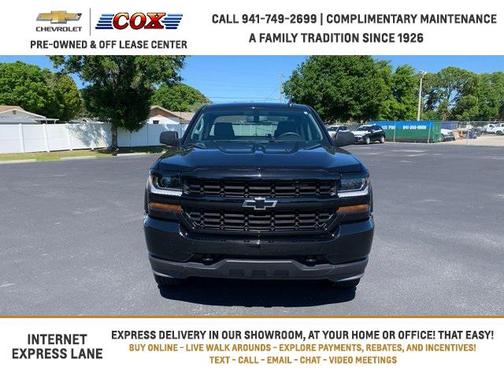 Black 2019 Chevrolet Silverado 1500 Custom