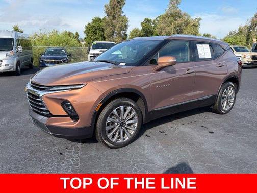 Copper Bronze Metallic 2024 Chevrolet Blazer Premier