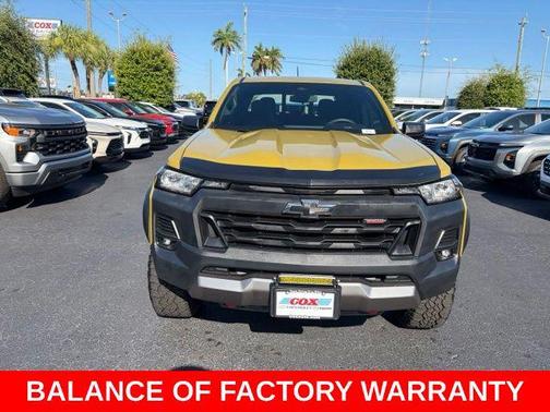 Nitro Yellow Metallic 2023 Chevrolet Colorado Trail Boss