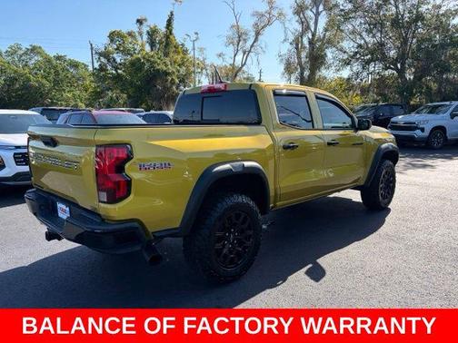 Nitro Yellow Metallic 2023 Chevrolet Colorado Trail Boss