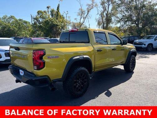 Nitro Yellow Metallic 2023 Chevrolet Colorado Trail Boss