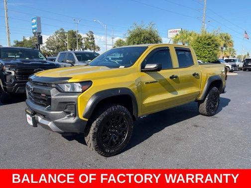 Nitro Yellow Metallic 2023 Chevrolet Colorado Trail Boss