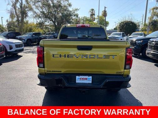 Nitro Yellow Metallic 2023 Chevrolet Colorado Trail Boss