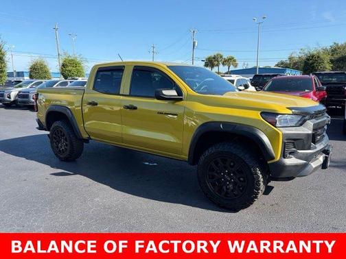 Nitro Yellow Metallic 2023 Chevrolet Colorado Trail Boss
