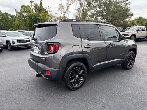 Granite Crystal Metallic Clearcoat 2017 Jeep Renegade Latitude