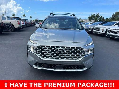 Shimmering Silver 2021 Hyundai SANTA FE SEL 2.4