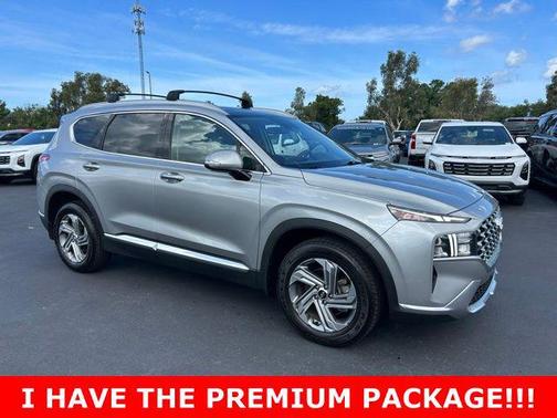 Shimmering Silver 2021 Hyundai SANTA FE SEL 2.4