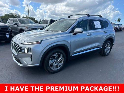 Shimmering Silver 2021 Hyundai SANTA FE SEL 2.4