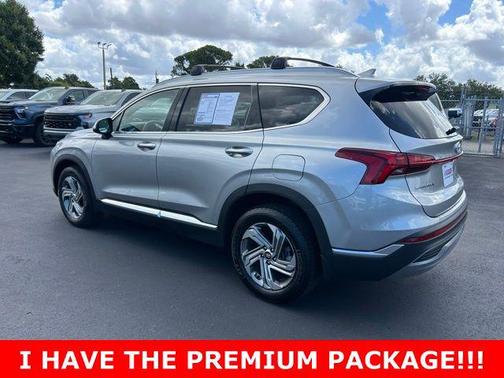 Shimmering Silver 2021 Hyundai SANTA FE SEL 2.4