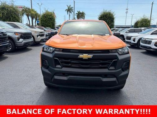 Sunrise Orange 2025 Chevrolet Colorado WT