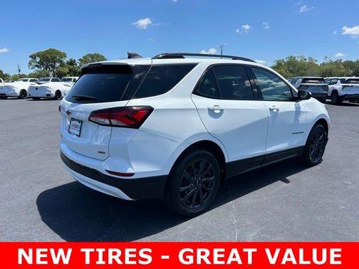 Summit White 2024 Chevrolet Equinox FWD RS
