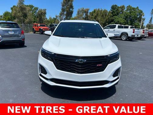 Summit White 2024 Chevrolet Equinox FWD RS