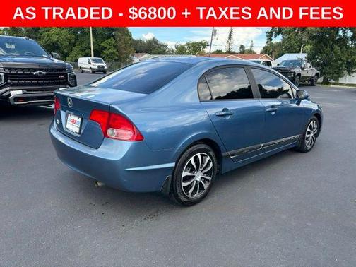 Blue 2008 Honda Civic LX