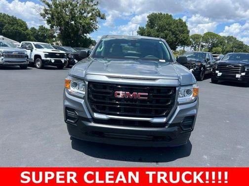 Satin Steel Metallic 2021 GMC Canyon Elevation Standard