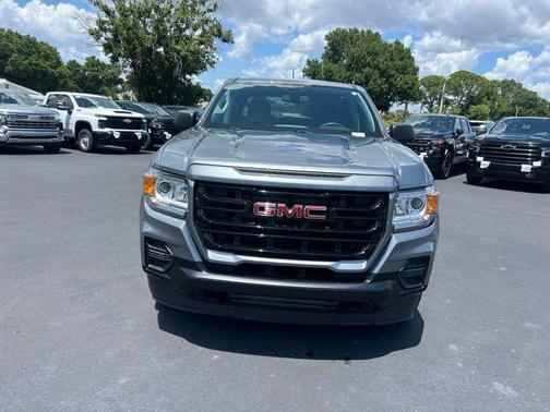 Satin Steel Metallic 2021 GMC Canyon Elevation Standard