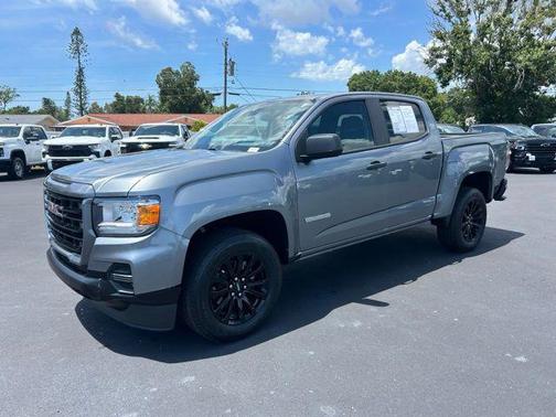 Satin Steel Metallic 2021 GMC Canyon Elevation Standard