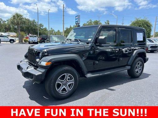 Black Clearcoat 2022 Jeep Wrangler Unlimited Sport