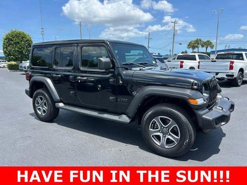 Black Clearcoat 2022 Jeep Wrangler Unlimited Sport
