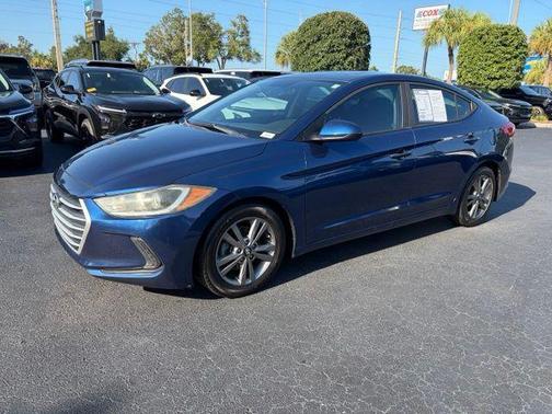 Lakeside Blue 2017 Hyundai ELANTRA Value Edition