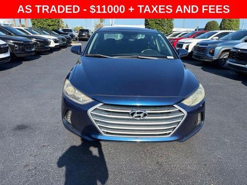 Lakeside Blue 2017 Hyundai ELANTRA Value Edition