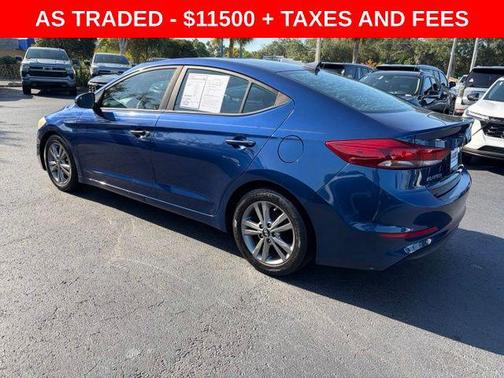 Lakeside Blue 2017 Hyundai ELANTRA Value Edition