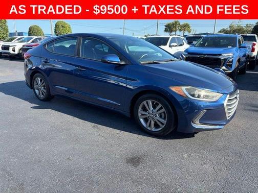 Lakeside Blue 2017 Hyundai ELANTRA Value Edition