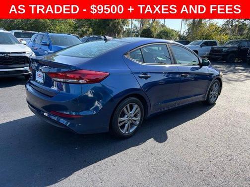 Lakeside Blue 2017 Hyundai ELANTRA Value Edition