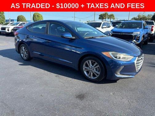 Lakeside Blue 2017 Hyundai ELANTRA Value Edition