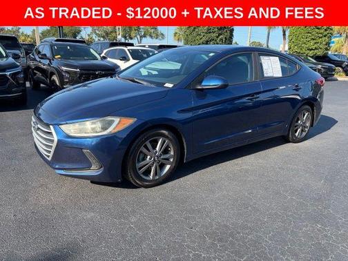 Lakeside Blue 2017 Hyundai ELANTRA Value Edition