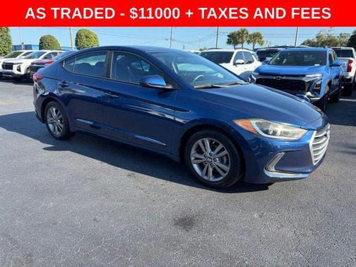 Lakeside Blue 2017 Hyundai ELANTRA Value Edition