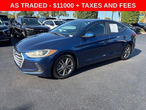 Lakeside Blue 2017 Hyundai ELANTRA Value Edition