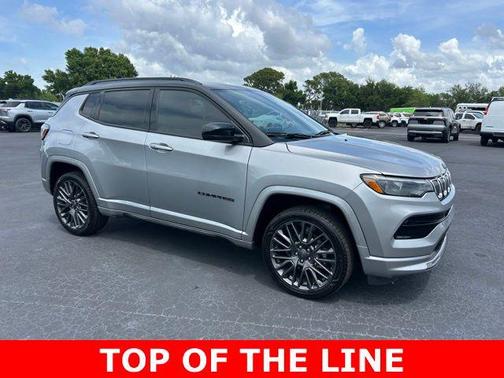 Billet Silver Metallic Clearcoat 2022 Jeep Compass High Altitude