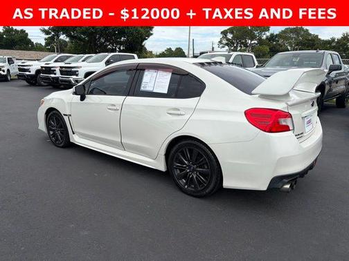 Crystal White Pearl 2016 Subaru WRX Base