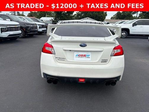 Crystal White Pearl 2016 Subaru WRX Base