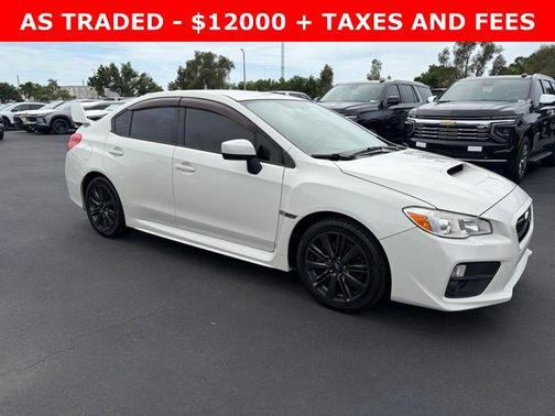 Crystal White Pearl 2016 Subaru WRX Base