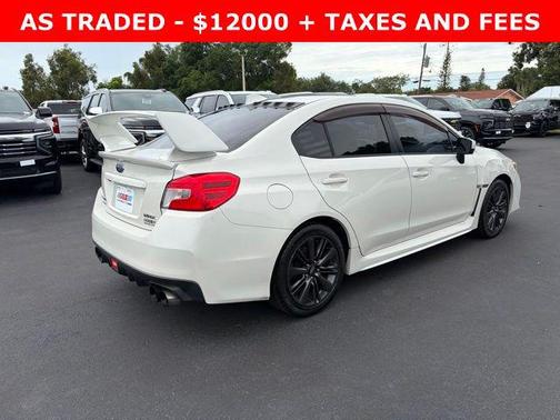 Crystal White Pearl 2016 Subaru WRX Base